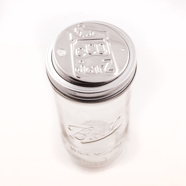 Classic Stainless Drinking Jar Lid - Wide Mouth